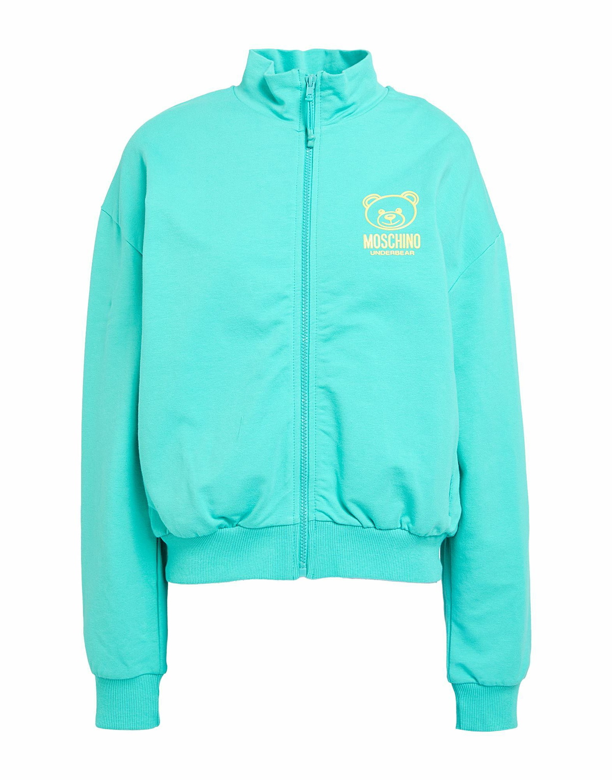 Moschino Womens Sweatshirt Turquoise
