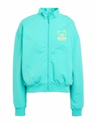 Moschino Womens Sweatshirt Turquoise