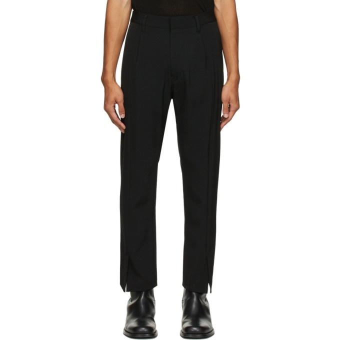 Photo: BED J.W. FORD Black Flare Trousers