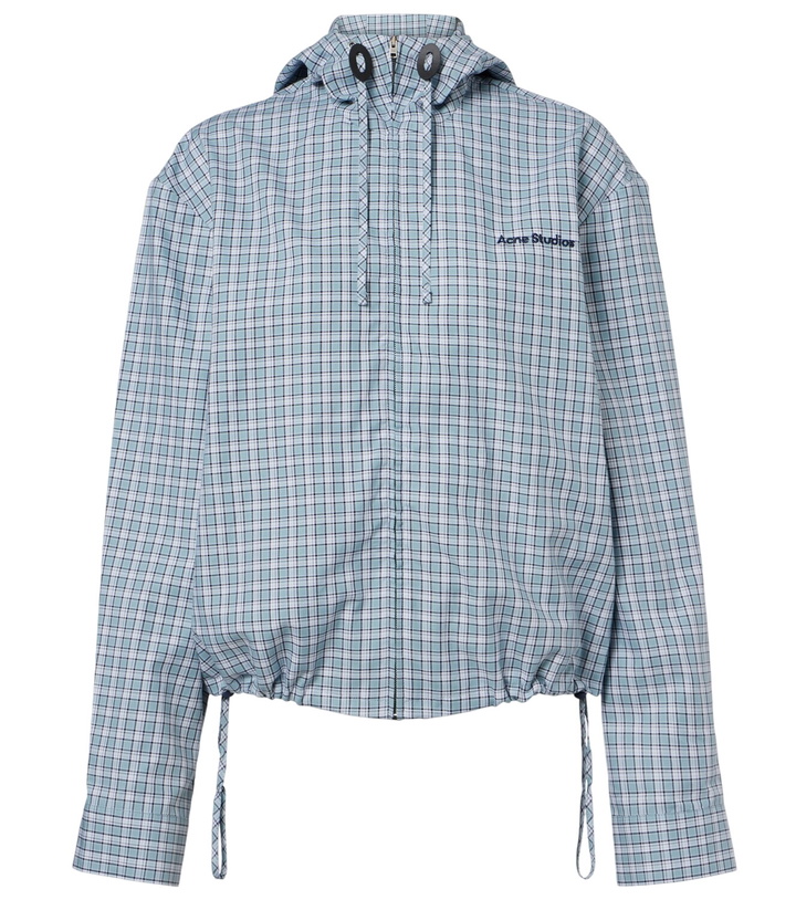 Photo: Acne Studios Checked technical jacket
