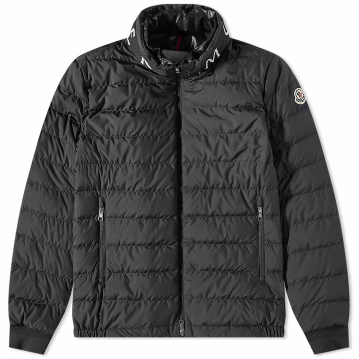 Photo: Moncler Men's Akio Logo Down Jacket in Black