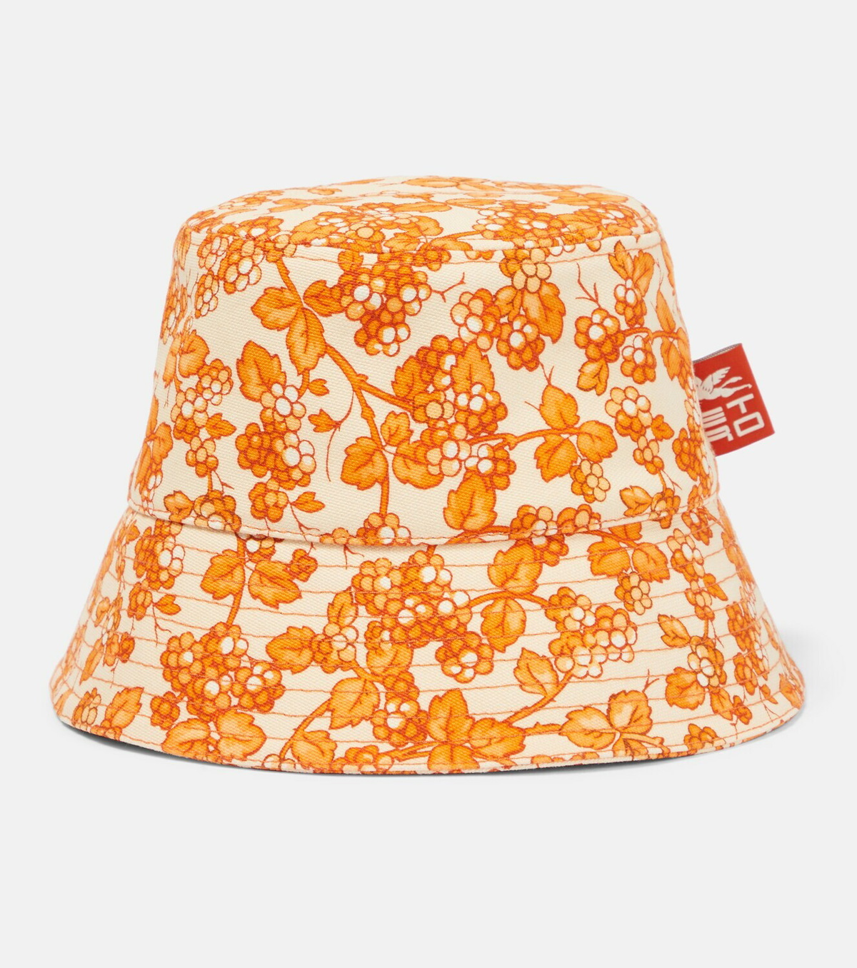 Etro Printed canvas bucket hat Etro