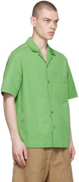 Nanushka Green Bodil Shirt