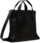 Yohji Yamamoto Black discord Zipper Bag