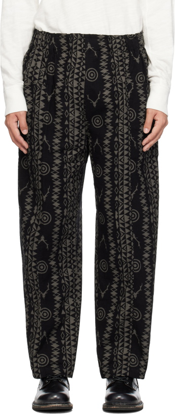 Photo: South2 West8 Black Army String Trousers