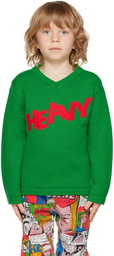 ERL Kids Green 'Heavy' Sweater