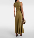 Diane von Furstenberg Elliot belted maxi dress