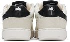 Palm Angels White & Black Palm Beach University Sneakers