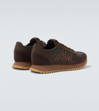 Moncler Pacey2 suede-trimmed sneakers