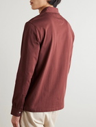 Mr P. - Cotton-Jersey Shirt - Burgundy