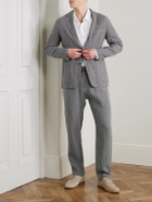 Hartford - Jobby Pat Linen Suit Jacket - Gray