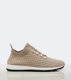 Jimmy Choo Veles faux pearls embellished sneakers