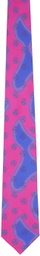 Liberal Youth Ministry Pink & Purple Football Tie