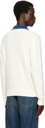 Polo Ralph Lauren Off-White Polo Bear Sweater