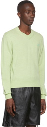 Acne Studios Green Wool Sweater