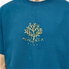 Magenta Men's Tree T-Shirt in Petrol