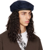 Noah Navy Waterproof Beret