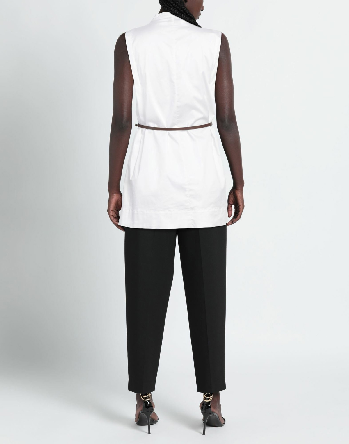 Alessia Santi Womens Shirt in White