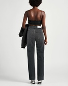Re/done Womens Jeans in Black