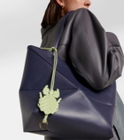 Loewe Leaf Insect leather keychain