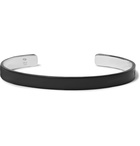 Maison Margiela - Matte-Metal Cuff - Black