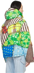 ERL Multicolor Graphic Down Jacket