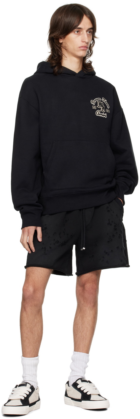 24PF new/AMIRI ドリームチームパーカー Hoodie Black Amiri Men's Dream Team Oversized Hoodie - Bergdorf Goodman