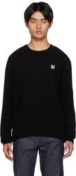 Maison Kitsuné Black Fox Head Sweater