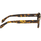 Palm Angels Brown Homer Sunglasses