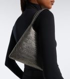 Alaïa Mini studded suede top-handle bag