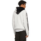 Maison Margiela Grey Spray Open End Hoodie