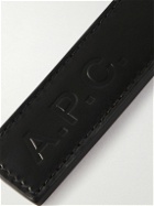 A.P.C. - Logo-Debossed Leather Key Fob