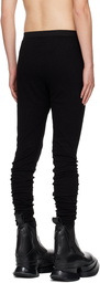 Julius Black Rib Sweatpants