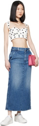 Dolce&Gabbana Pink Calfskin 'DG' Logo Crossbody Bag