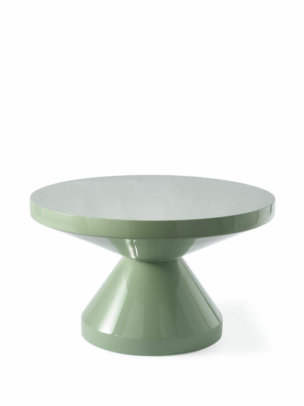 POLSPOTTEN Green Zig Zag Coffee Table