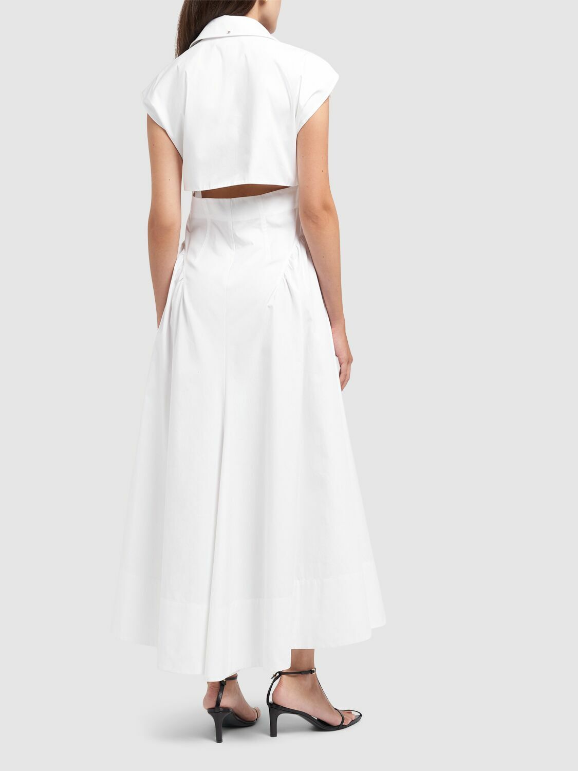 【送料&関税込】SportMax fabiana Dress SPORTMAX Fabiana Poplin Shirt Dress Sportmax