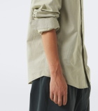 The Row Pompeo cotton chambray shirt
