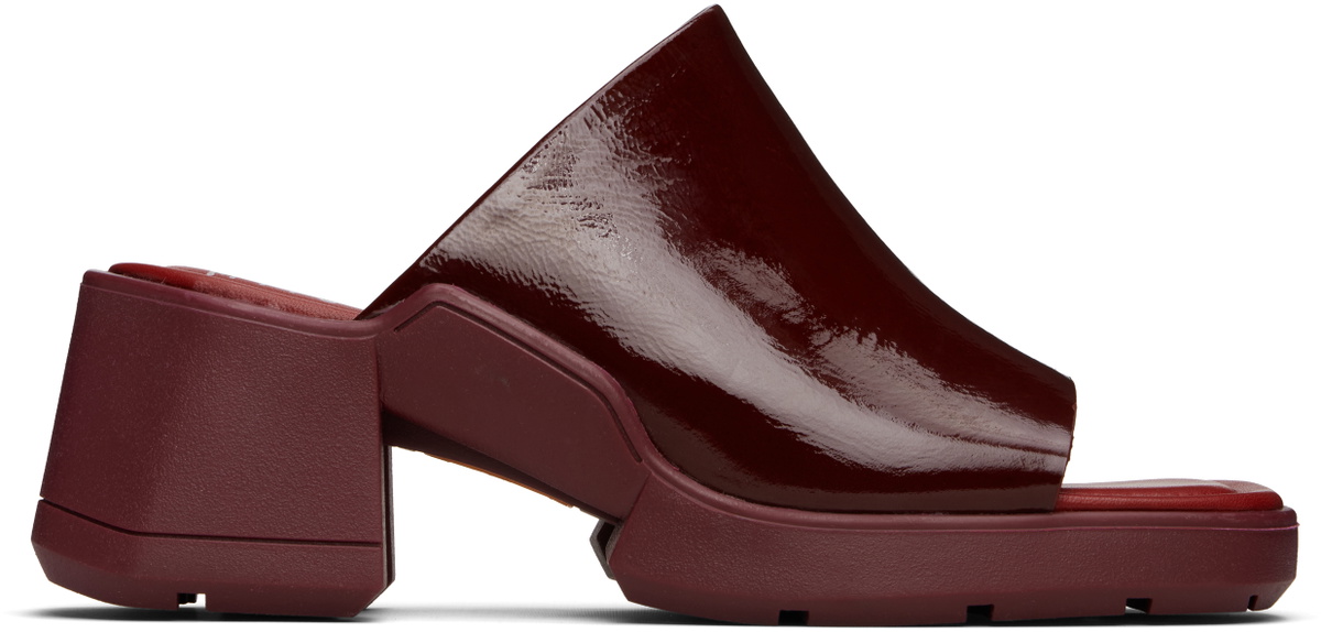Miista Burgundy Clarin Mules