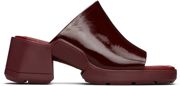 Photo: Miista Burgundy Clarin Mules