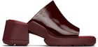 Miista Burgundy Clarin Mules