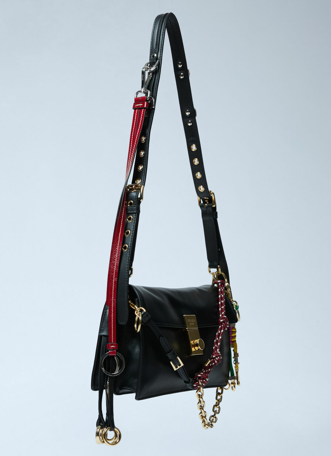 Prada Small Soft Sound Crossbody Bag