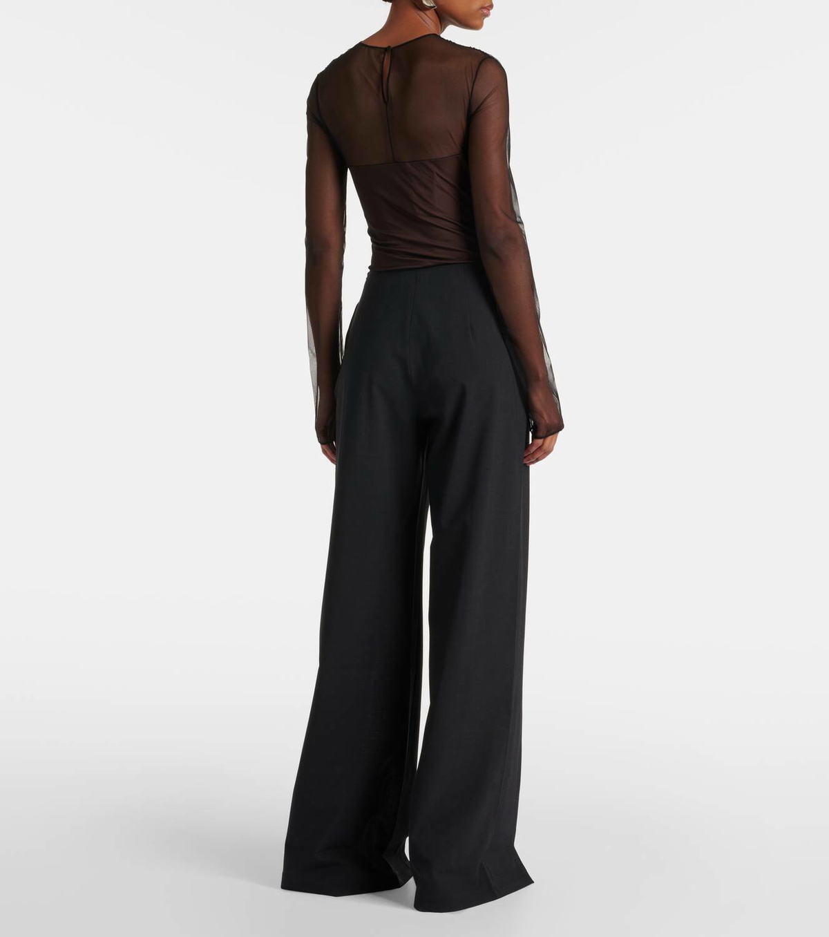 Nensi Dojaka Luna wide-leg pants