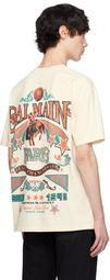 Balmain Beige Western T-shirt