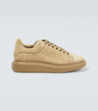 Alexander McQueen Oversized suede sneakers