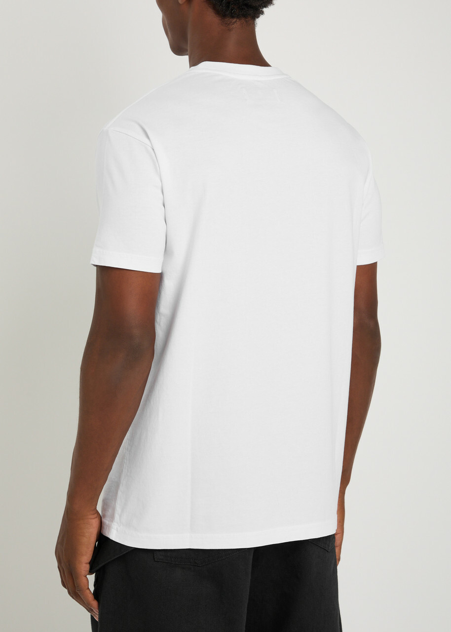 Tシャツ・カットソー VIVIENNE WESTWOOD DRAWN ORB CLASSIC T-SHIRT IN COTTON Vivienne Westwood Drawn Orb Classic Cotton T-shirt White