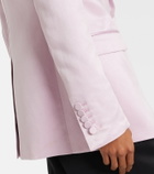 Tom Ford Cotton and silk satin blazer