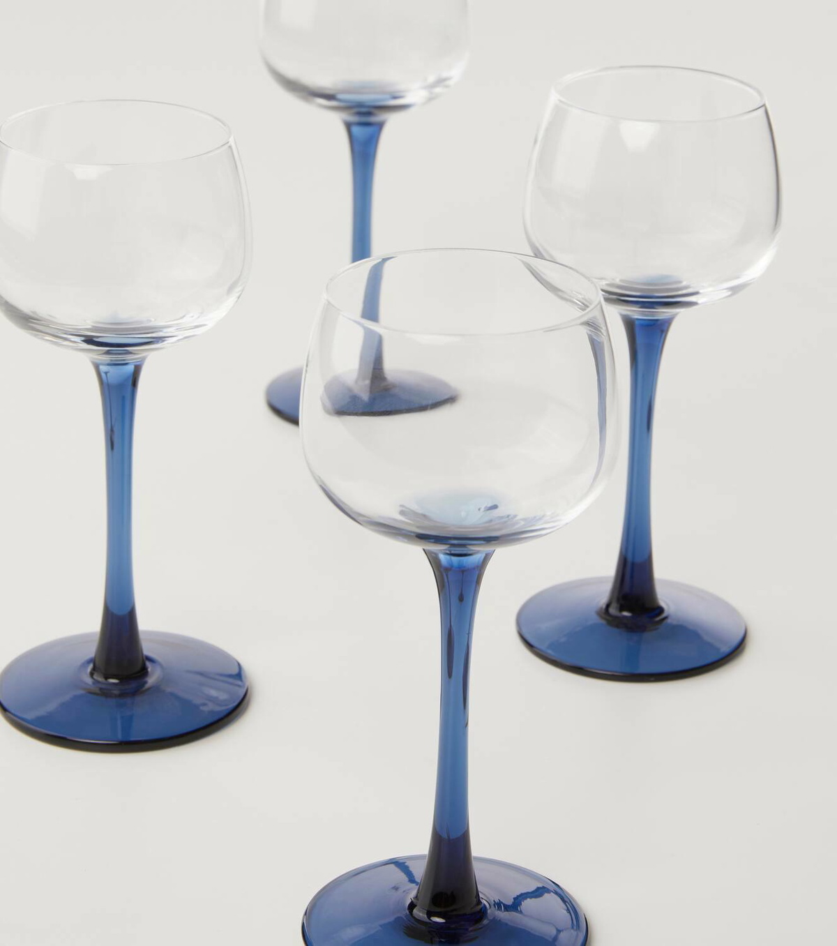 Bitossi Diseguale set of 4 cordial glasses