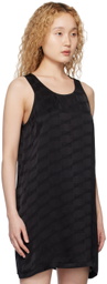 Balenciaga Black BB Monogram Fluid Tank Top