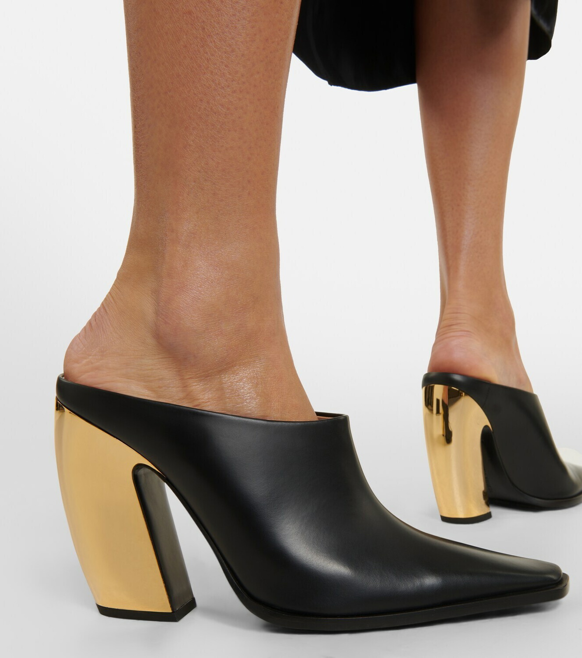 Bottega Veneta Tex leather mules
