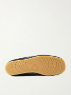 Dries Van Noten - Leather-Trimmed Quilted Satin Sneakers - Black